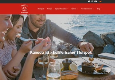 Taste of Canada Campaign in German-speaking markets